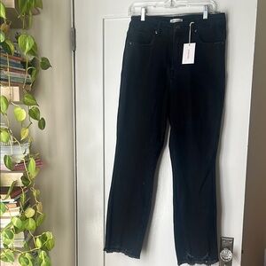 NWT Good American Black jeans